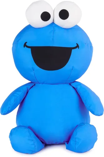 GUND Sesame Street - Peluche oficial de Cookie Monster Muppet, juguete de peluche de nailon prémium para edades de 1 año en adelante, azul, 7