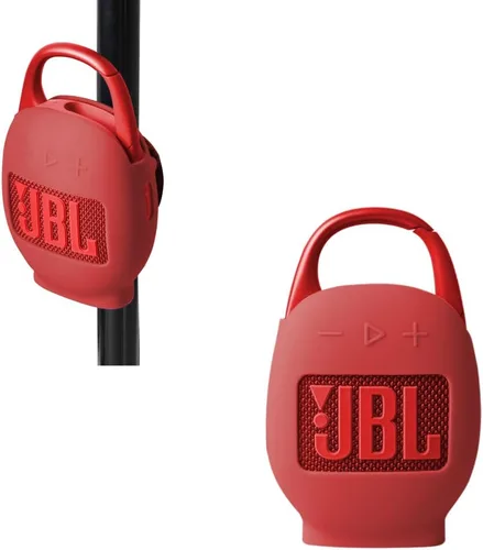 Miniatura 13 de Hermitshell Estuche de transporte de silicona de repuesto para altavoz Bluetooth inalámbrico JBL Clip 3 portátil e impermeable (negro camuflaje)