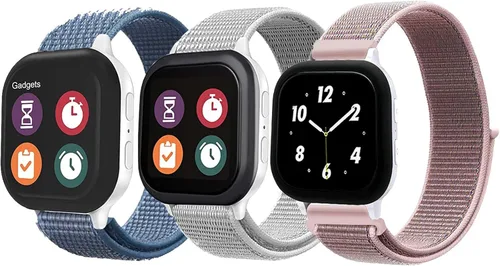 Miniatura 20 de Sport Loop Band Compatible with Apple Watch Band 49mm 46mm 45mm 44mm 42mm 41mm 40mm 38mm Nylon Women Men Stretchy Braided Replacement Wristband for