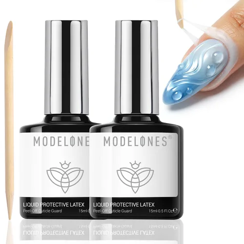 Miniatura 10 de Modelones - Capa superior y capa base de esmalte de gel de 15 ml, 0.5 fl oz, juego de actualización súper brillante, sin ácido, sin necesidad