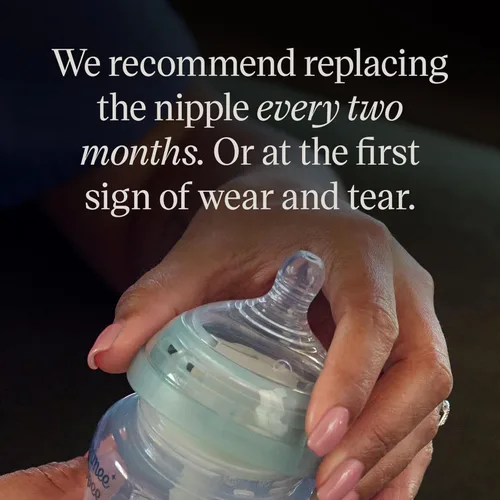 Miniatura 6 de Tommee Tippee Tetinas de biberón anticólicos avanzadas, similares al pecho para un pestillo natural, silicona suave, flujo rápido, más de 6 meses