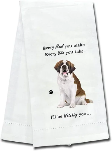 Miniatura 16 de Border Collie - Toallas de cocina suaves, altamente absorbentes, regalos de Border Collie, para platos y paños de cocina, reutilizables, de secado