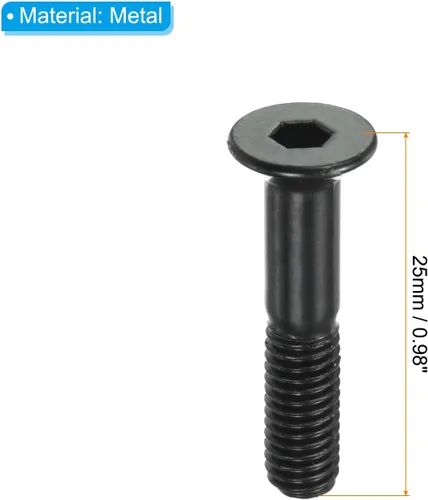 Miniatura 2 de PATIKIL Kit de herramientas para monopatín, tornillos de montaje, tornillos de cabeza hexagonal, juego de tuercas con llave para Longboard Cruiser