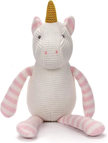 Miniatura 13 de FLUFFYFUN Juguetes orgánicos para bebés, conejito gris, conejo de peluche, 7.1 pulgadas