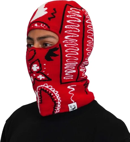 Miniatura 2 de GC Pasamontañas Paisley Bandana Máscara de esquí para hombres y mujeres, máscara facial resistente al viento para ciclismo, motocicleta, correr