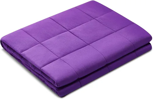 Miniatura 2 de TONGDADA Manta con peso para niños, 40 x 60 pulgadas, 10 libras, para niños de entre 80 y 125 libras, material de algodón de primera calidad
