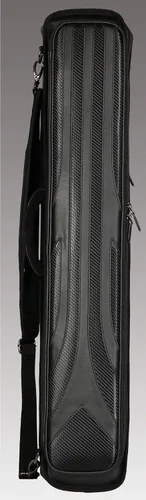 Miniatura 5 de LUCASI Pro Series Pool Cue Case - Holds 4 Butts, 8 shafts, Jump Cue & More Negro carbón