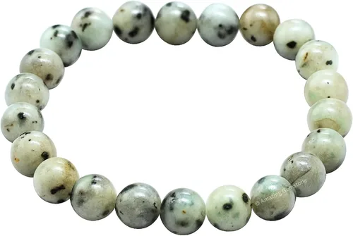 Miniatura 805 de Amazing Gemstone Pulsera de cristal para mujeres y hombres, pulsera de cristal curativo de protección, pulsera elástica con cuentas de piedras
