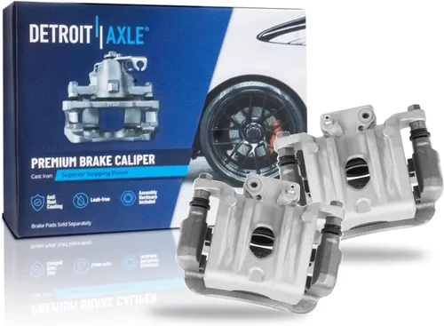 Miniatura 132 de Detroit Axle - Pinza de freno trasera izquierda para Chevrolet Equinox Captiva Sport GMC Terrain Saturn Vue Pontiac Torrent Pinza de freno lateral