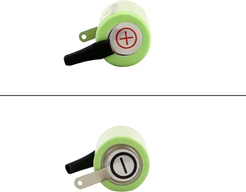 Miniatura 2 de Kastar 2 unidades Ni-MH 1.2V AA 2000 mAh afeitadora batería actualización con pestañas de soldadura para modelos Norelco, Remington Shaver