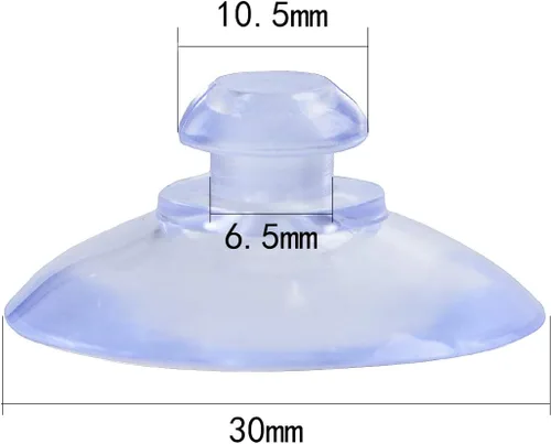 Miniatura 2 de HSTECH 10 piezas de detectores de radar ventosas para Clear Cobra Escort y Beltronics Radar Detector Mount