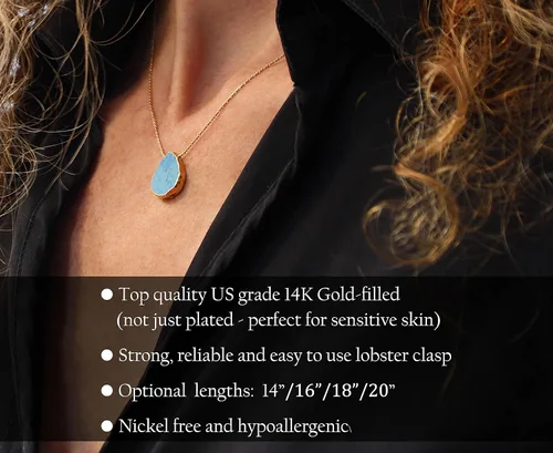 Miniatura 74 de Collar de hija relleno de oro de mamá o papá, collar clásico de perlas blancas con mensaje significativo, listo para regalar