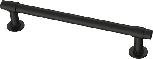 Miniatura 11 de Franklin Brass Barra (paquete de 20) manijas para gabinete, tiradores centrales de agujero de 3 pulgadas, herrajes negro mate, para puerta
