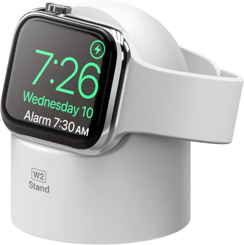 Miniatura 13 de elago W2 Soporte Carga Compatible con Apple Watch Series Ultra3/Ultra2/Ultra/11/10/9/8/7/6/5/4/3/2/1/SE3/SE2/SE1