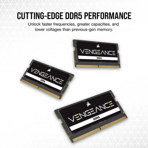 Miniatura 3 de Corsair Vengeance DDR5 SODIMM 32GB (2x16GB) DDR5 5600MHz C48