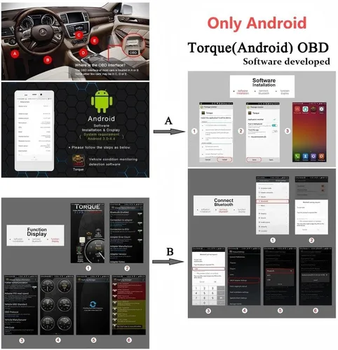 Miniatura 6 de Vgate Escáner iCar Pro Bluetooth 3.0 OBD2 Solo Android - No para iOS - Revisar la luz del motor