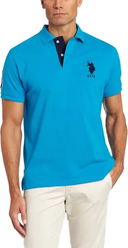 U.S. Polo Assn. Camisa tipo Polo de manga corta para hombre con aplique