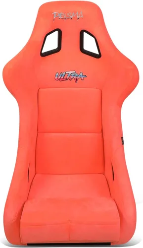 Miniatura 4 de NRG Innovations NRG-FRP-302GY-ULTRA Asiento de carreras universal de fibra de vidrio con respaldo fijo estilo Bucket, con adaptadores de montaje