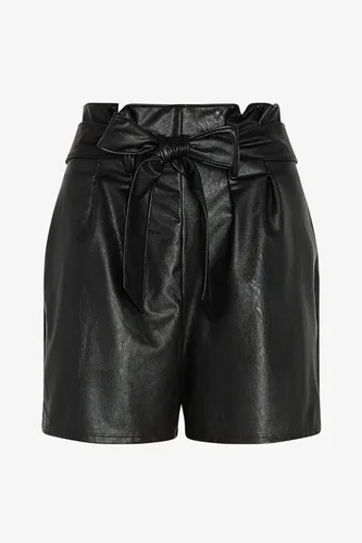 Miniatura 3 de commando Pantalones cortos de piel sintética SLG453 Negro SM (4-6), Negro