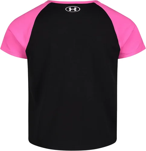 Miniatura 2 de Under Armour Camisa de manga corta para niña, cuello redondo, ligera y transpirable