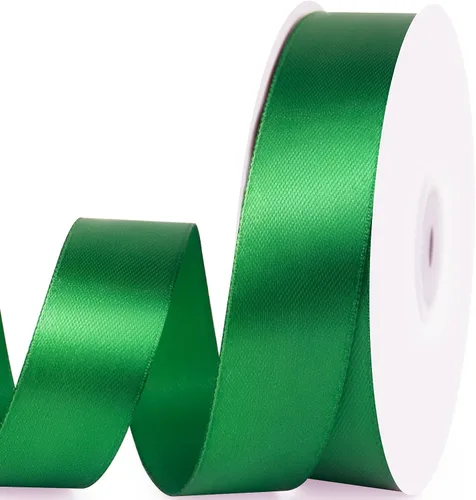 Miniatura 159 de Cinta de satén de 5/8" x 100 yardas - Cinta de seda naranja otoñal con carrete - Ideal para envolver regalos, ramos florales, manualidades