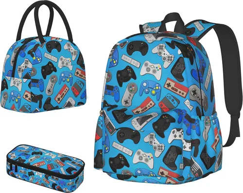 Miniatura 9 de Mochila de gran capacidad con diseño de calavera y floral, ligera, personalizada, para computadora portátil, tableta, mochila escolar de viaje