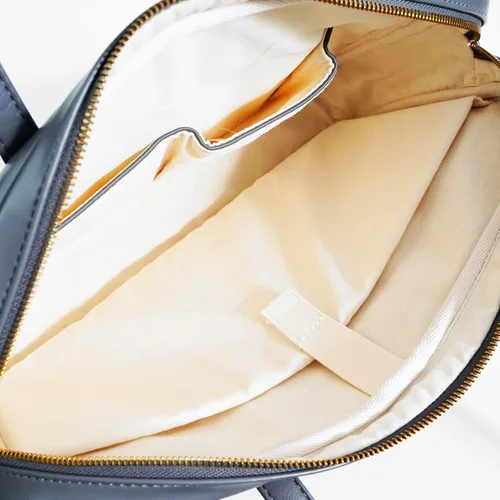 Miniatura 4 de Bolsa de mano para computadora portátil de 14 pulgadas para hombres y mujeres, maletín de negocios, oficina, viajes, trabajo, bolsa de transporte