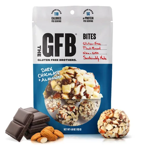 Miniatura 29 de The GFB Bocados de proteína de chocolate negro y coco - Sin gluten, a base de plantas, sin OMG, hechos de manera sostenible – Ridículamente