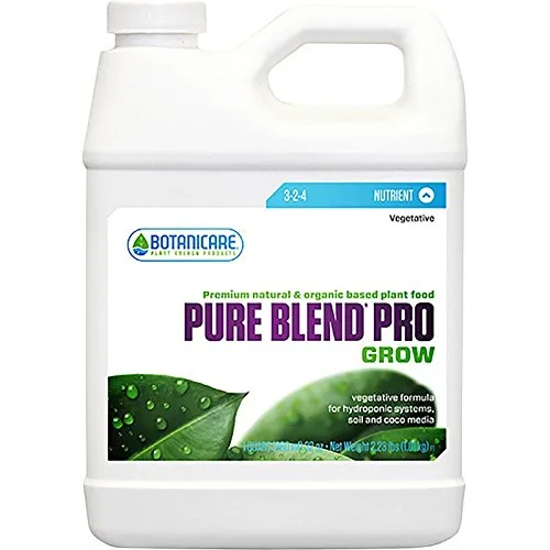 Botanicare Pure Blend Pro Grow - Cuarto de galón