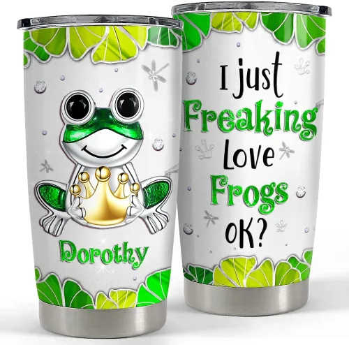 Miniatura 8 de SANDJEST Taza personalizada para mejores amigas de 20oz y 30oz con tapa - Regalo para mejores amigas, mujeres, niñas, hermana - Navidad, cumpleaños