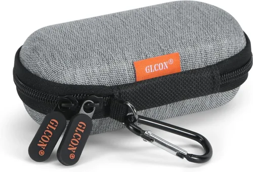 Miniatura 13 de Kardia Mobile - Funda de transporte pequeña ultrarígida para auriculares con cable, monitor de corazón Kardiamobile ECG, 6L/1 L, mini funda portátil