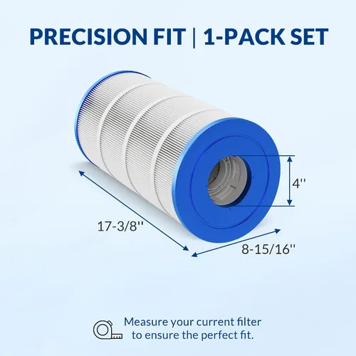 Miniatura 2 de Cartucho de filtro de piscina, tela trilobal resistente de 5 onzas, serie Ultra, compatible con Hayward Star-Clear Plus C900 C751, repuesto