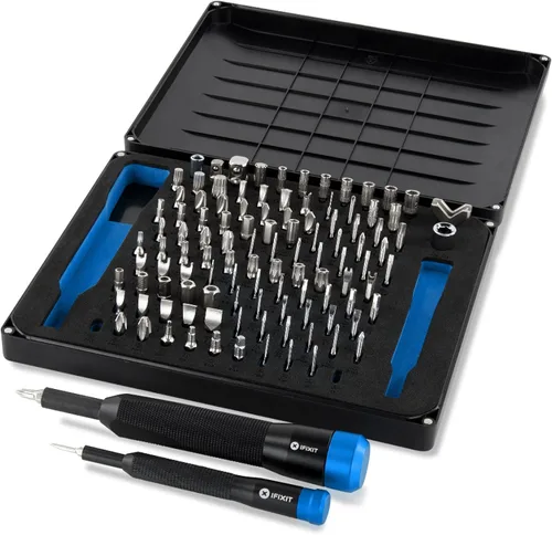 iFixit Kit de Destornilladores Manta - Juego de Puntas para Hogar, PC, Teléfono, Electrónicos