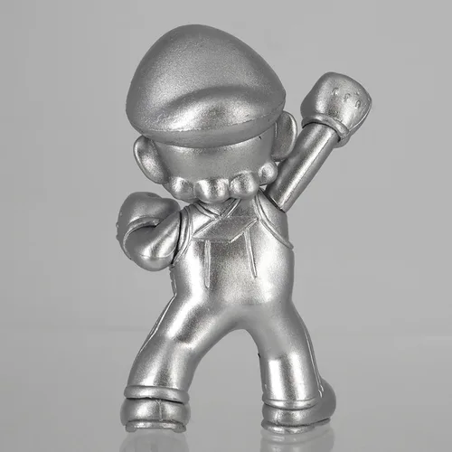 Miniatura 3 de Sanei Boeki Super Mario Figura Colección Metal Mario 1.57 x 1.57 x 1.96 pulgadas FCM-015 Japón Import con bolígrafo táctil original Stylus