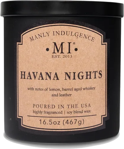 Miniatura 21 de Manly Indulgence Last Call - Velas perfumadas para hombres, 2 mechas, 16.5 onzas, cera de mezcla de soja premium, 60 horas de combustión, velas