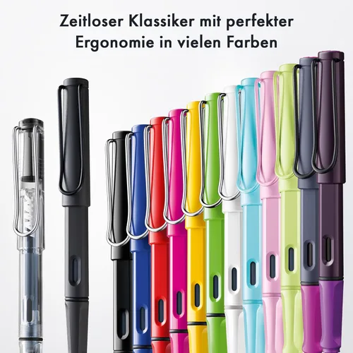 Miniatura 5 de Lamy Safari Cosy Pluma Estilográfica 020 Edición Especial, Pluma Estilográfica Moderna en Color Fresa con Agarre Ergonómico y Diseño Atemporal