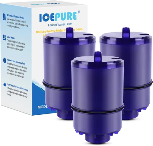 Miniatura 11 de ICEPURE Filtro de agua para grifo de reducción de metales pesados para Pur Plus RF9999 FM-2500V, FM-3700, RF3375, PFM400H PFM450S PFM150W PFM350V