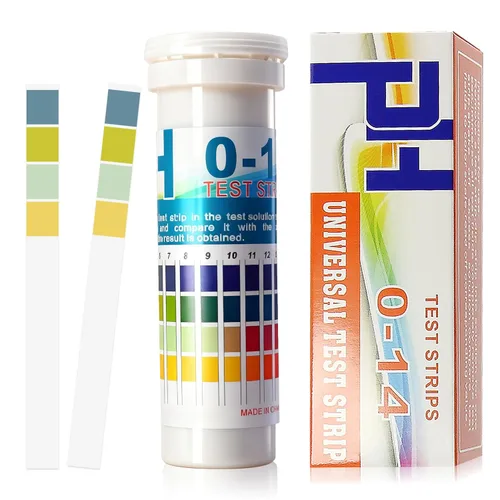 Miniatura 7 de Tiras de prueba de agua 7 en 1, 100 tiras de prueba de agua de piscina, kit de prueba de agua de piscina para PH, cloro total, cloro libre, DF006