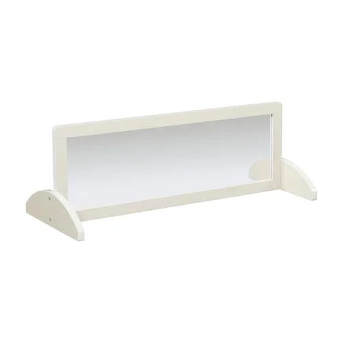 Miniatura 11 de ECR4Kids Espejo bidireccional de un solo lado para niños pequeños, muebles para niños, lavado en blanco Blanco Cal