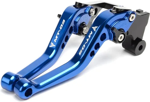 Miniatura 8 de Palancas de freno de embrague corto ajustables para motocicleta para Yamaha R3 YZF-R3 MT03 MT-03 2015 2016 2018 2019 2020 2021 2022 2023