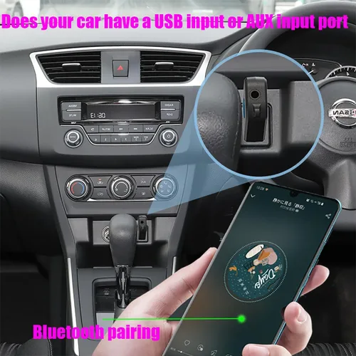 Miniatura 4 de Receptor Bluetooth USB, adaptador de audio inalámbrico Bluetooth 5.3 de 0.138 in, kit de música para el hogar, sistema de sonido estéreo