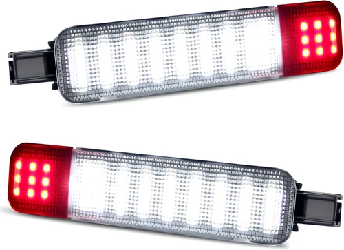 Miniatura 8 de D-Lumina Luces LED para puerta interior, panel de puerta, luz de advertencia de cortesía para Chevy Silverado GMC Sierra 1500 2500 3500 HD Suburban