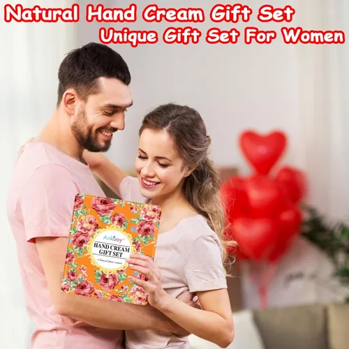 Miniatura 2 de Paquete de 10 Set de Regalos de Crema de Manos, Rellenos de Media para Chicas Adolescentes, Adultos, Regalos de Navidad para Mujeres, Regalos