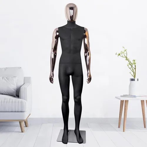 Miniatura 8 de Maniquí masculino de cuerpo completo para costura, modelo de forma de vestido, maniquíes de torso, 73 pulgadas ajustables, maniquí de cuerpo