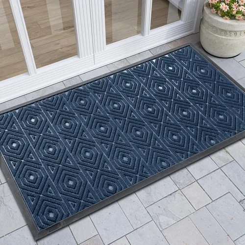 Miniatura 105 de Yimobra Alfombra para Puerta Delantera Exterior Entrada 29.5x17, Impermeable Resistente Alfombras Exteriores para Puerta Delantera, Alfombra