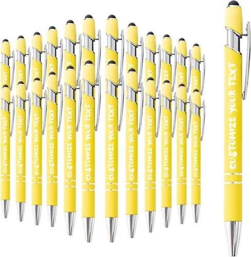 Miniatura 243 de AIFLM Bolígrafos personalizados con nombre a granel hasta 500 unidades de bolígrafos grabados gratis con tu nombre y texto para negocios