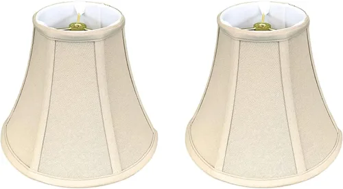 Miniatura 68 de Royal Designs, Inc. BSO-704FC-6AGL True Bell - Pantalla básica para lámpara con clip de llama, 3.5 x 6 x 6.25, dorado antiguo