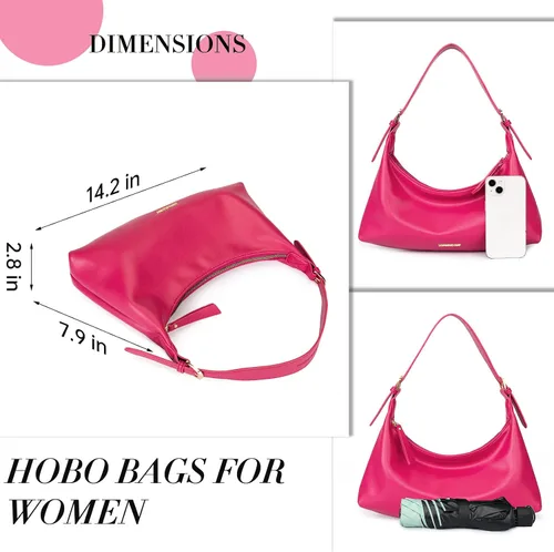 Miniatura 3 de Montana West Lindos bolsos de hombro para mujer, mini monederos de cuero y bolsos de mano