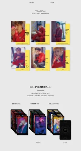 Miniatura 5 de Oneus Devil 1st Album Random Version 16p Lyrics Book+96p PhotoBook+1p Hidden Card+2p PhotoCard+Message PhotoCard SET+Tracking Kpop Sealed
