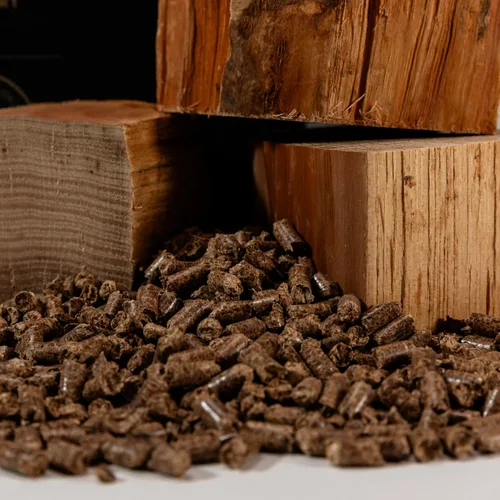 Miniatura 5 de Cutting Edge Firewood Briquetas de madera de manzano para barbacoa – Briquetas de ahumado de madera dura totalmente natural para parrillas